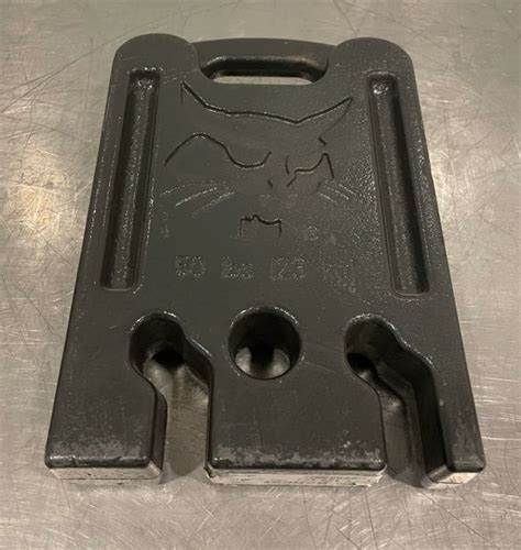 bobcat skid steer counterweights|bobcat counterweight kit for sale.